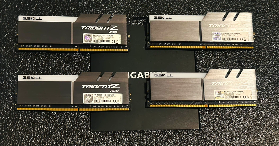 G.SKILL Trident-Z DDR4 3200Mhz CL16 RGB 4x8 OTO READ DESCRIPTION - photo 2