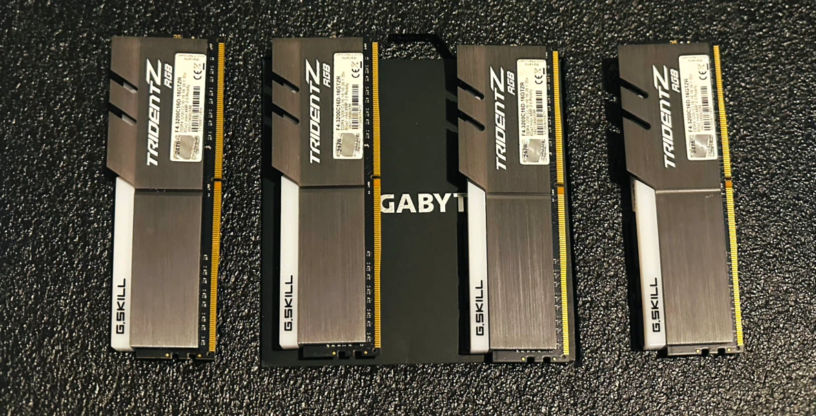 G.SKILL Trident-Z DDR4 3200Mhz CL16 RGB 4x8 OTO READ DESCRIPTION - photo 4