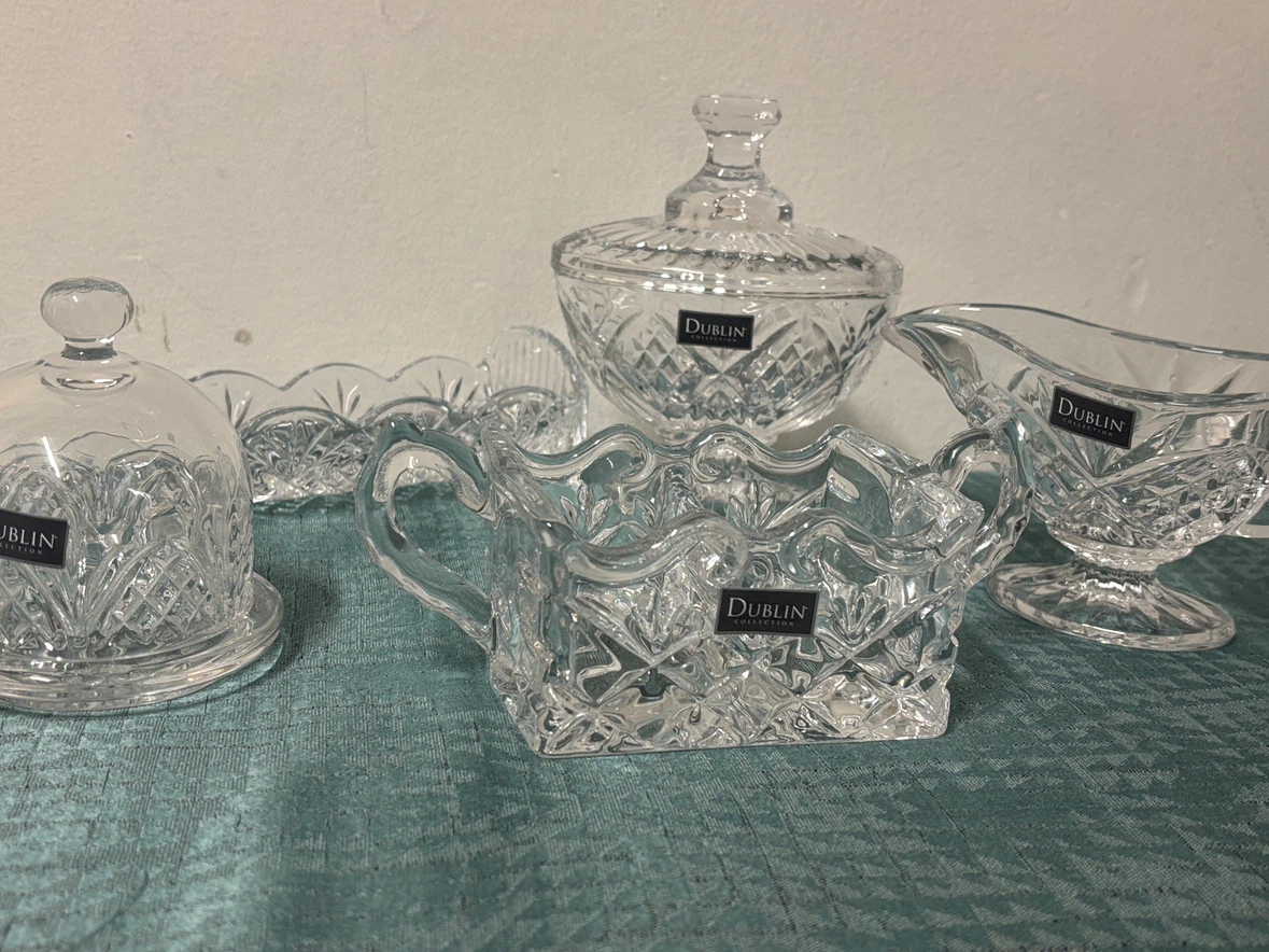 Dublin Collection 5-Piece Crystal Hostess Set - photo 3