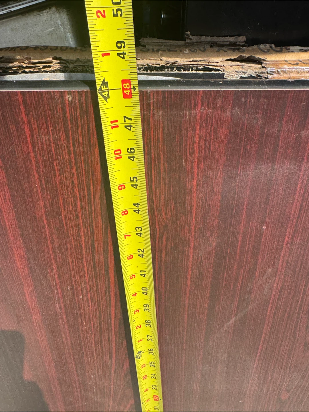 🏈 Cherry Finish/ Black  Table Top  30"x48" - photo 3