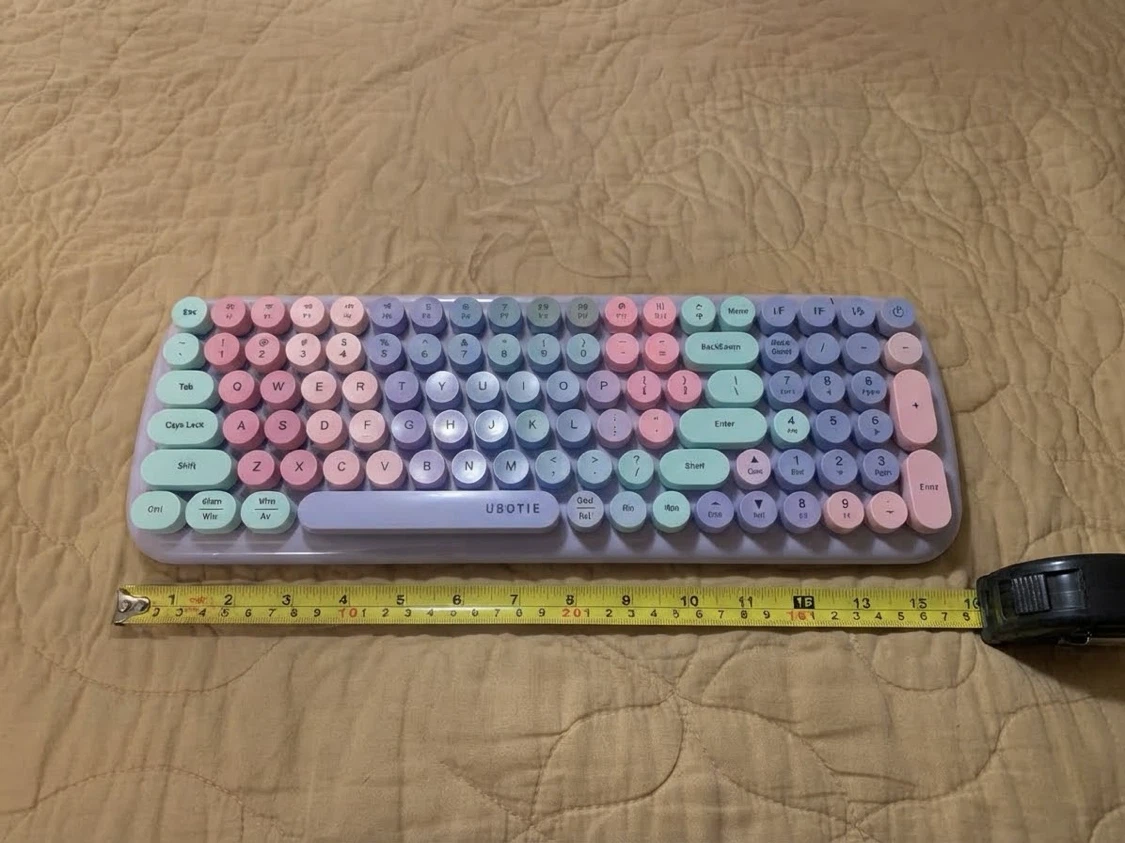 🏈 UBOTIE Pastel Wireless Keyboard