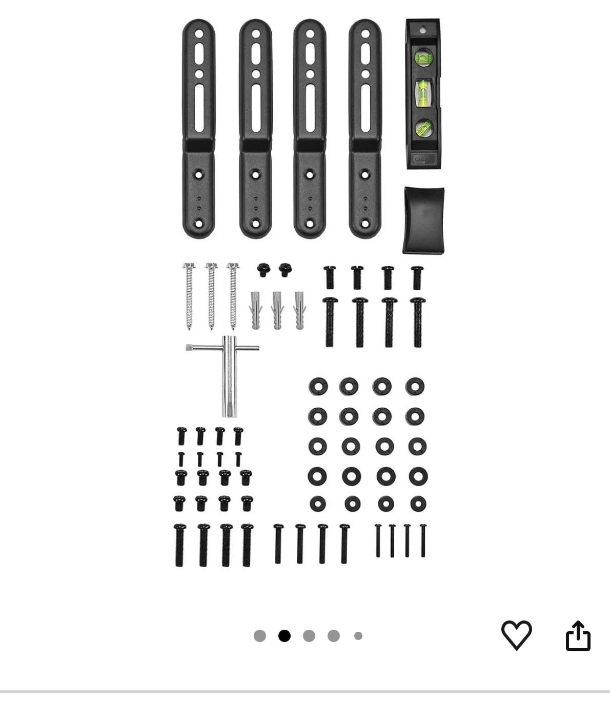 Amazon Basics Full Motion Articulating TV Wall Mount - photo 2