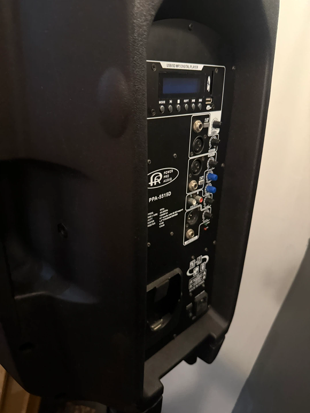 Power Pro Audio PPA-5515D Active Speaker - photo 2