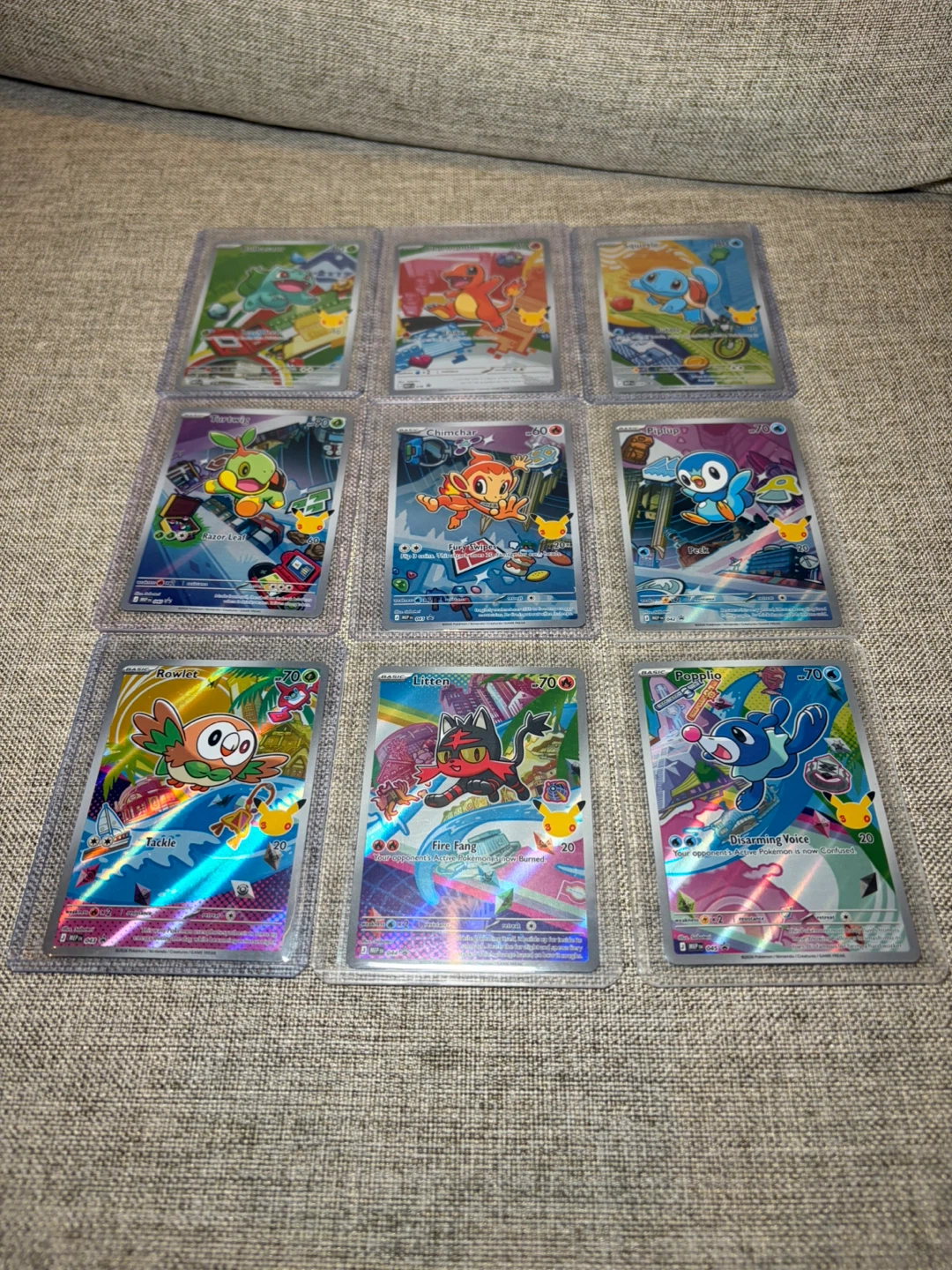 Pokemon First Partner Series 1 completed set