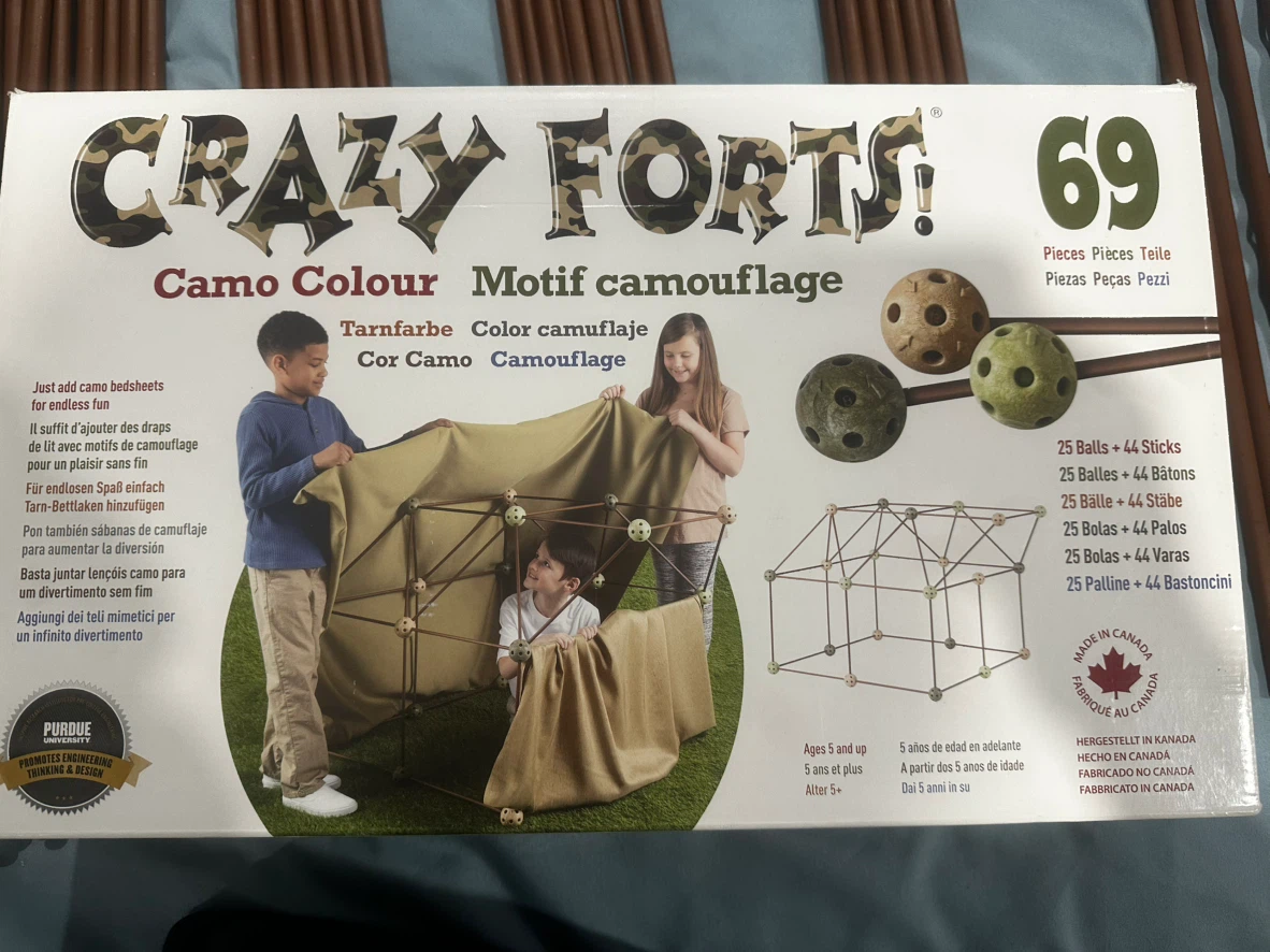 Crazy Forts Camo Colour 69 Piece Set