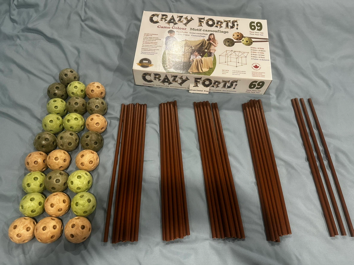Crazy Forts Camo Colour 69 Piece Set - photo 2
