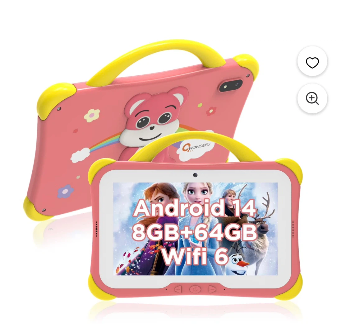 Brand new in original packaging WOWDEFU 7" Kids Android Tablet