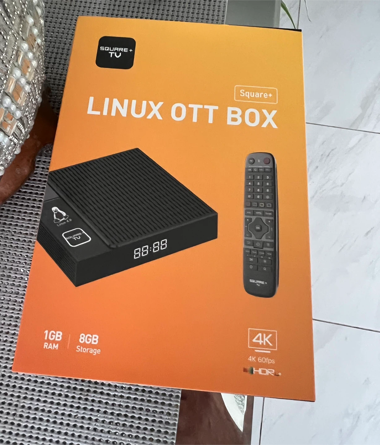Square+ TV Linux OTT Box 4K