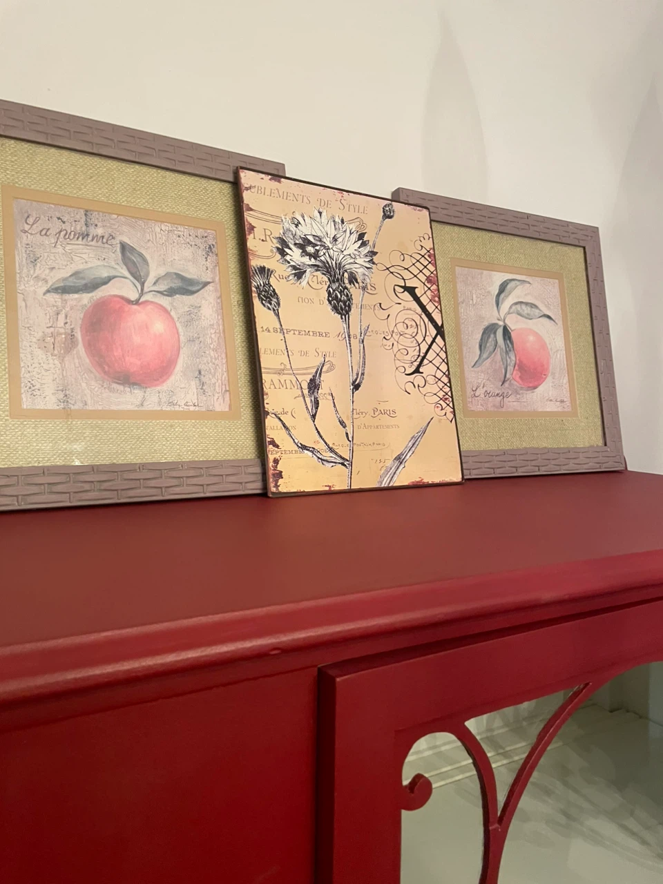 Set of Three Decorative Wall Art Pieces