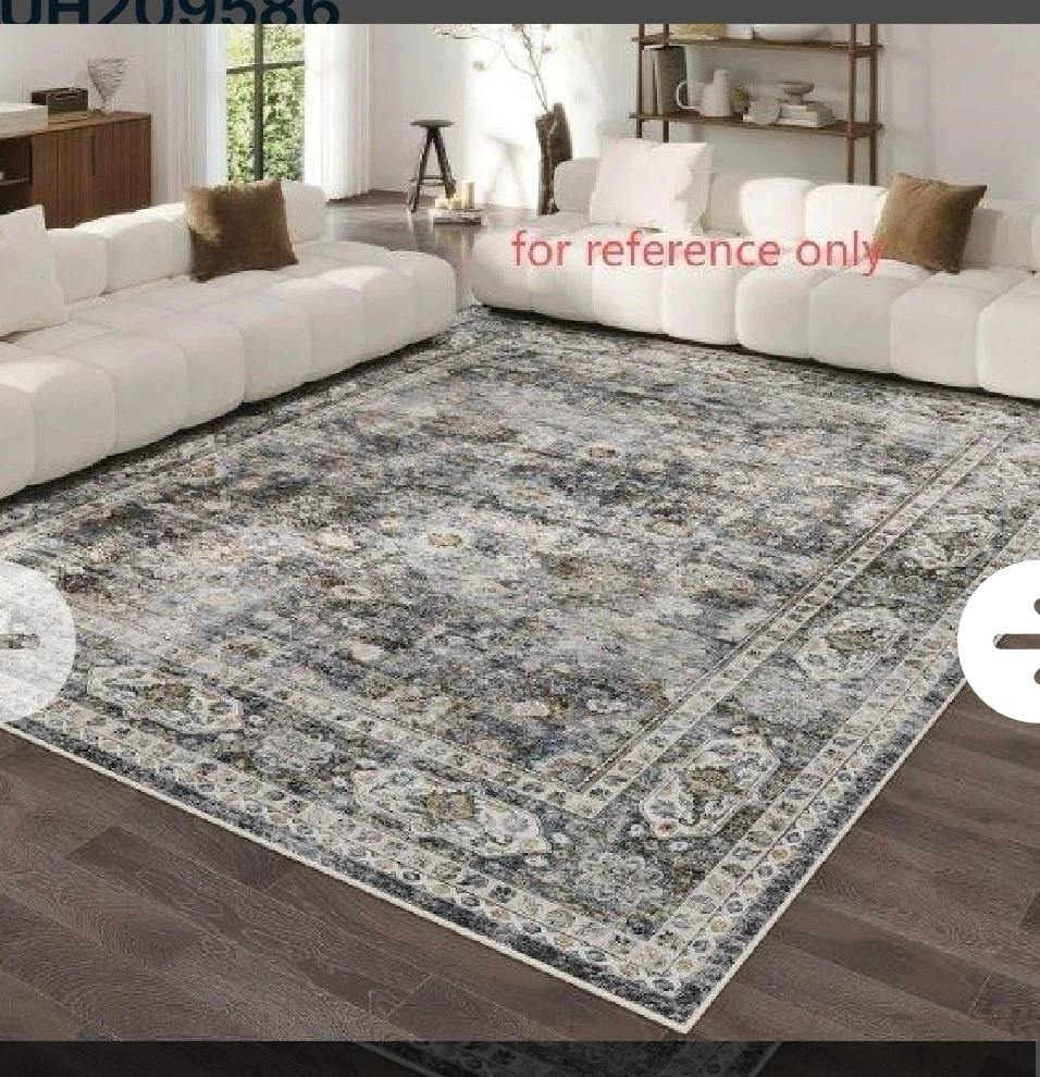 5x7-foot vintage patterned carpet