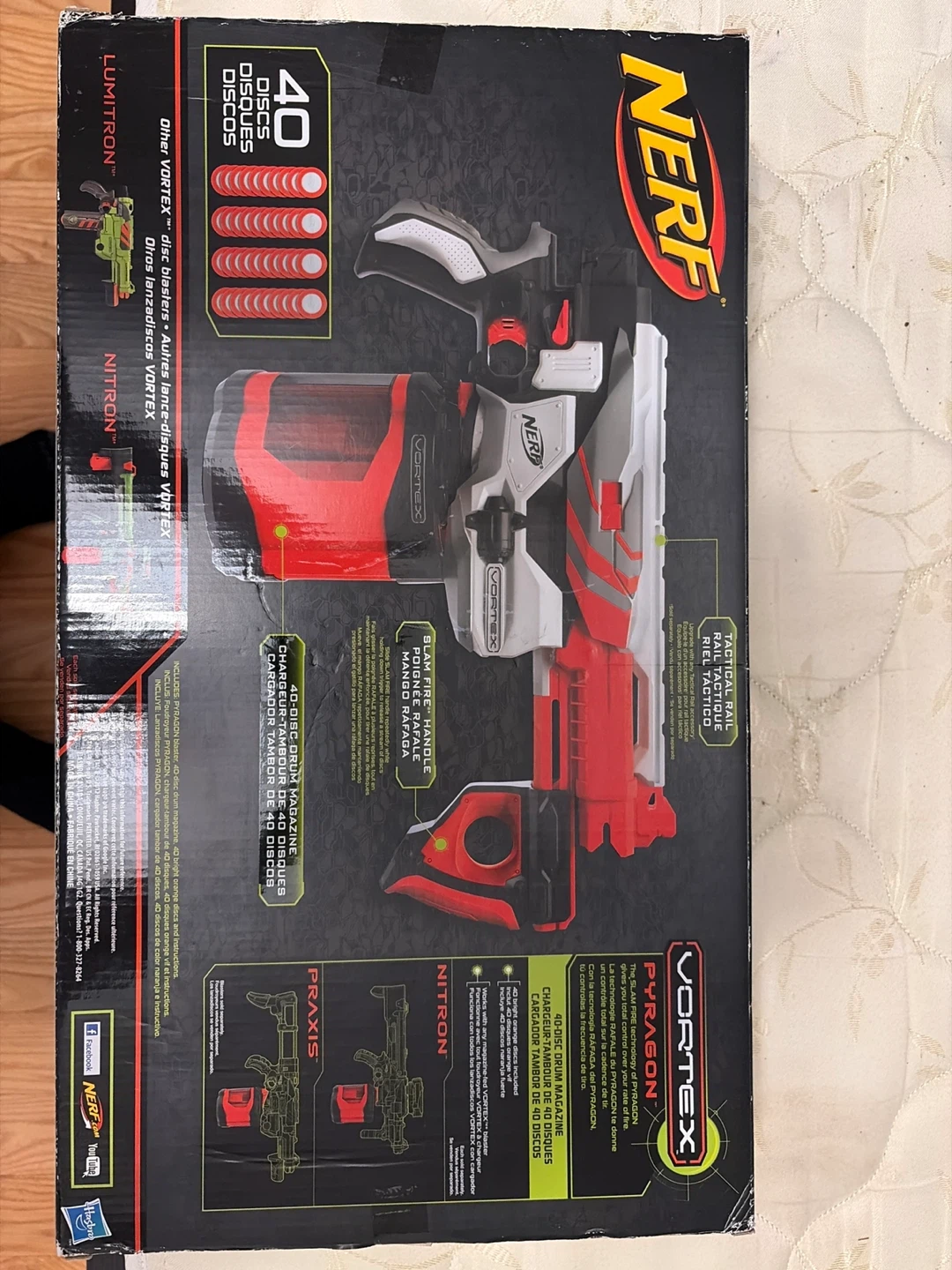 Nerf Vortex Pyragon Disc Blaster - photo 2
