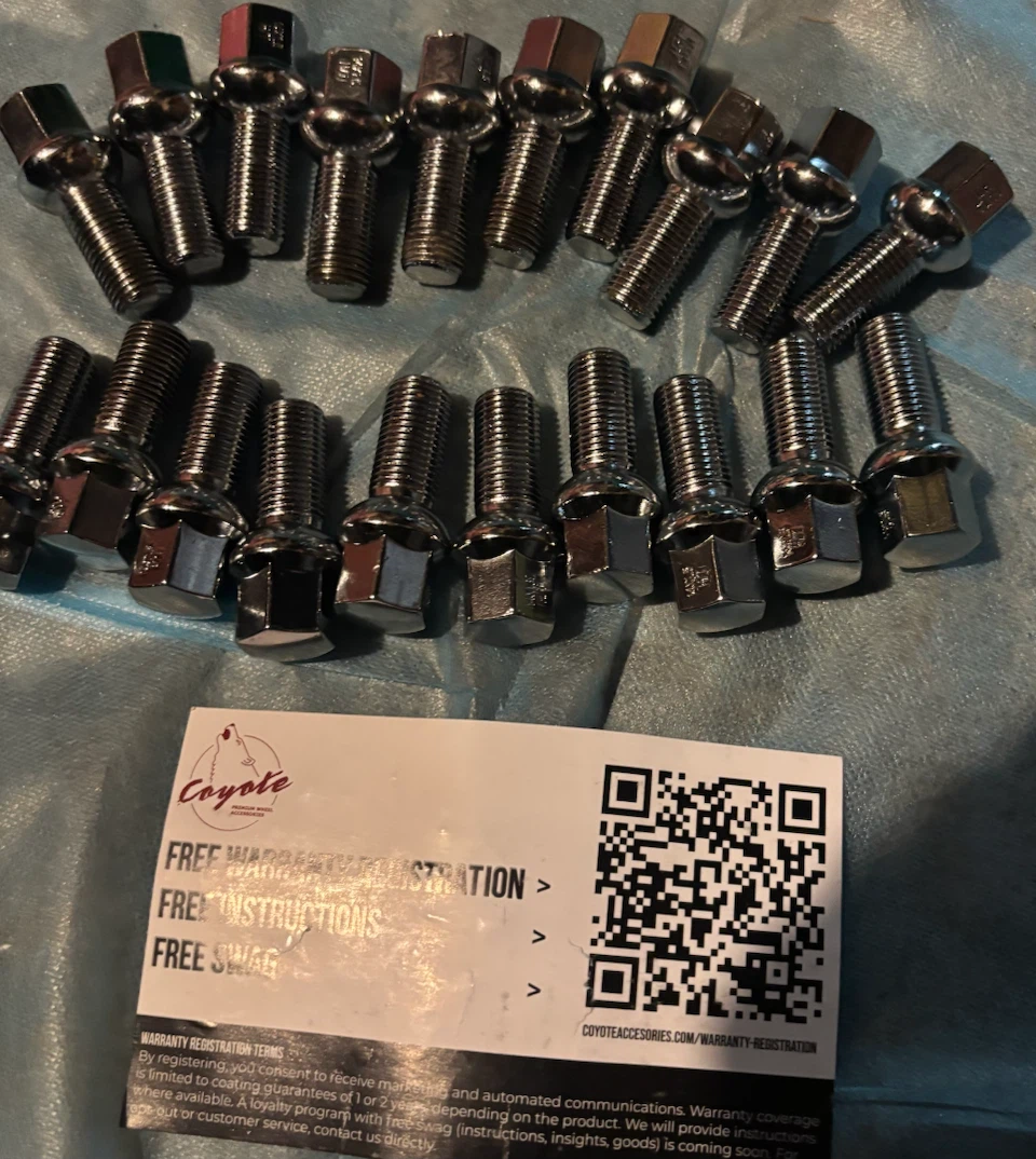 Coyote 8K9516-28 Ball Seat Lug Bolt Pack - photo 3