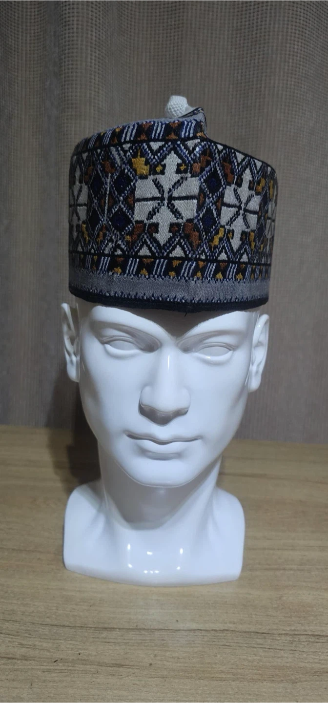 Traditional Embroidered Kufi Hat - photo 2