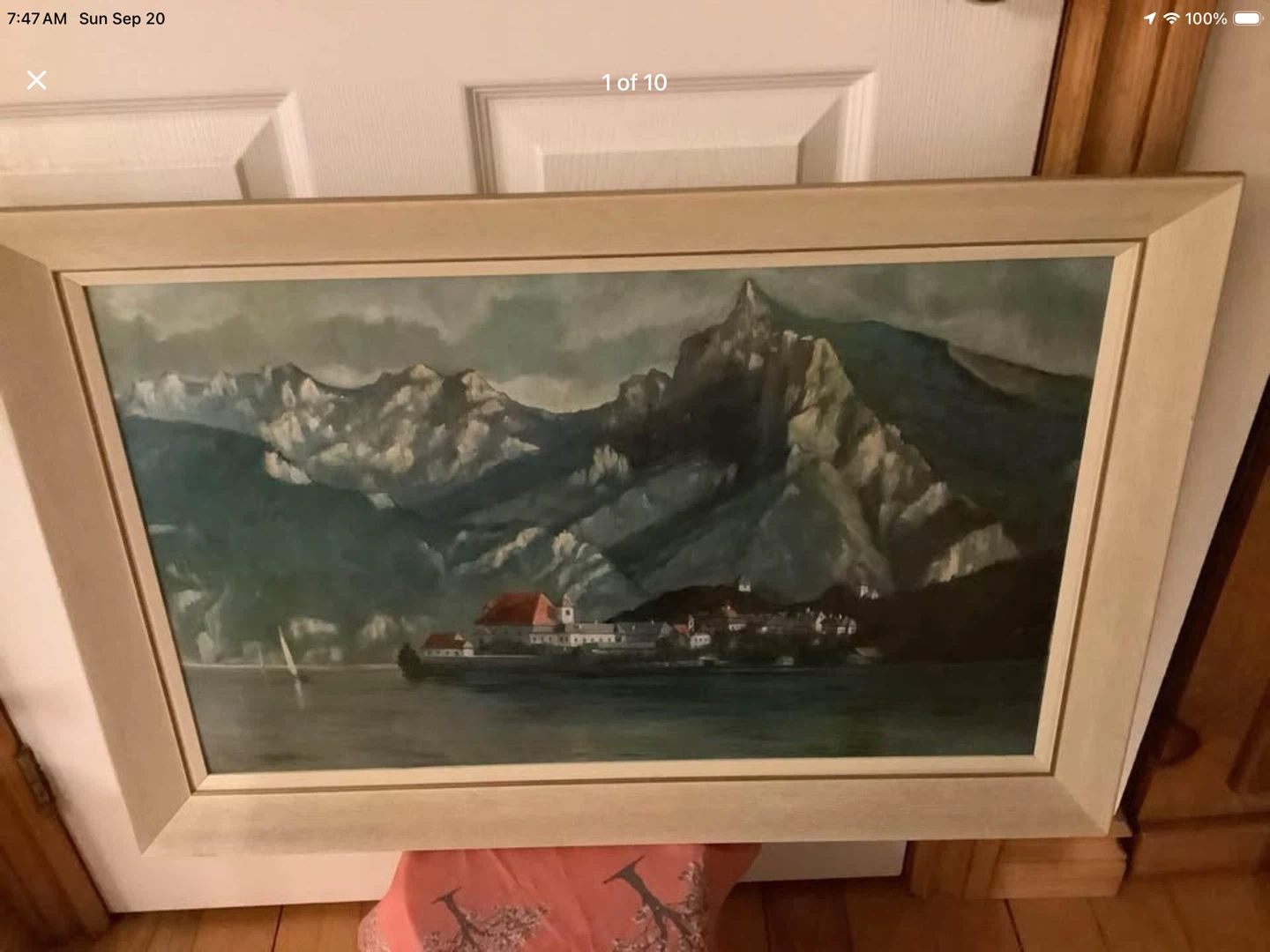 Vt Landscape Acrylic Ptg Framed by Simpson’s 🐞