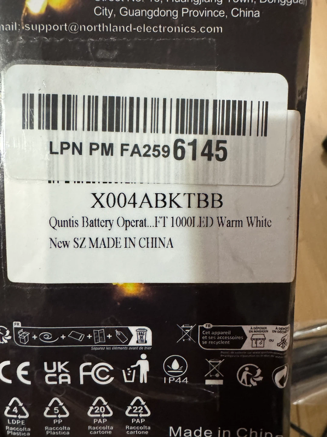 Quntis 50M 1000 LED Warm White String Lights - photo 3