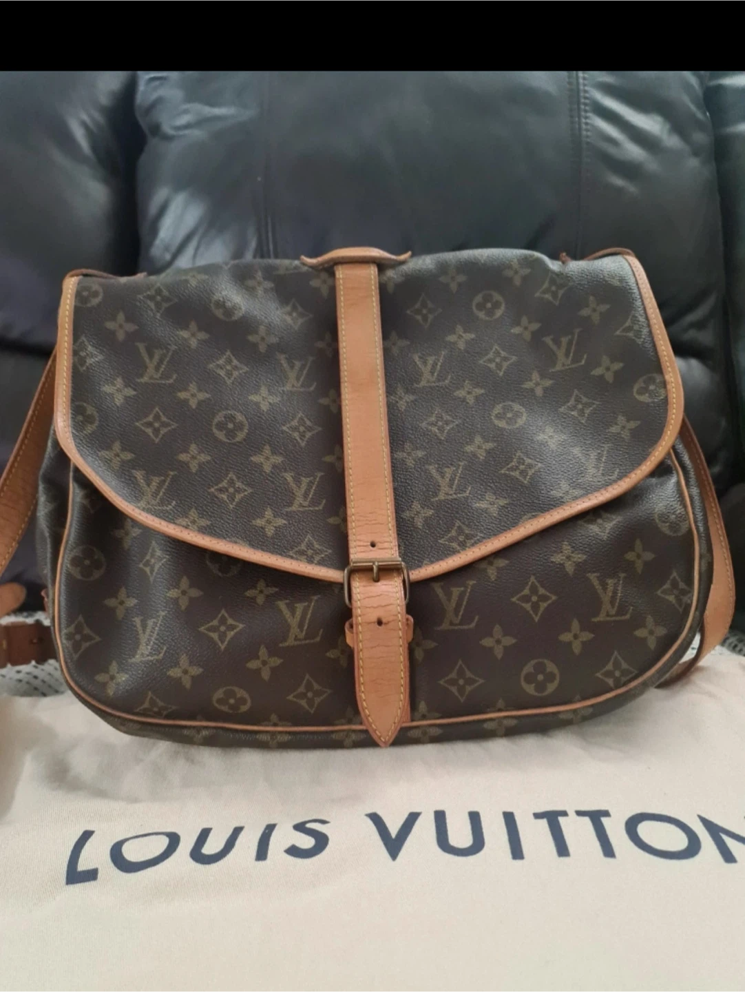 Louis Vuitton Monogram Canvas Shoulder Bag