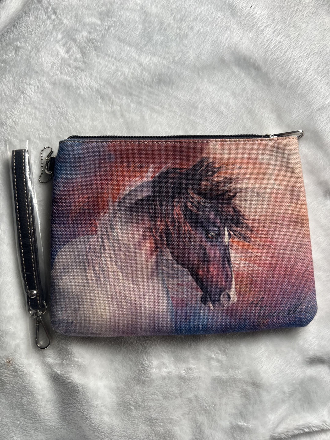 Montana West Horse Print Wristlet Pouch