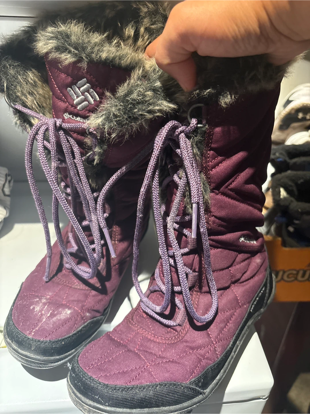 Columbia Winter Boots - Purple