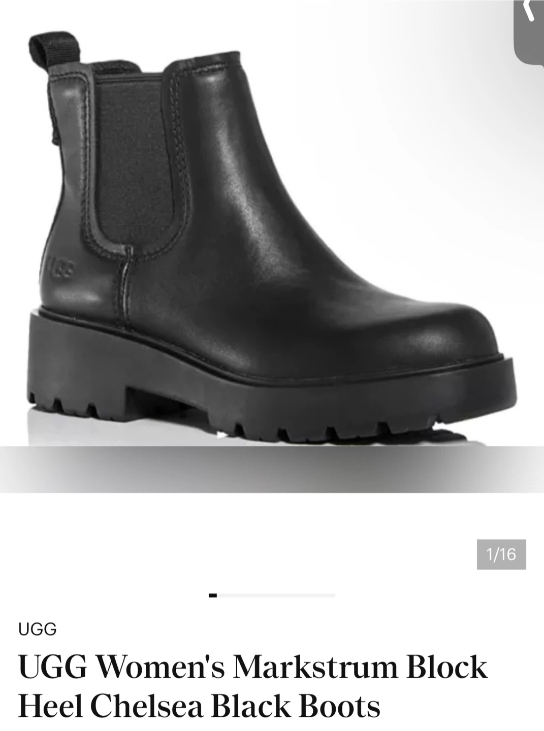 UGG Women's Markstrum Block Heel Chelsea Boots - photo 2
