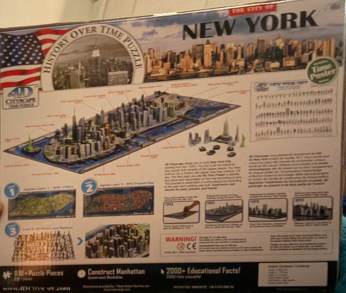 4D Cityscape New York Time Puzzle - photo 2