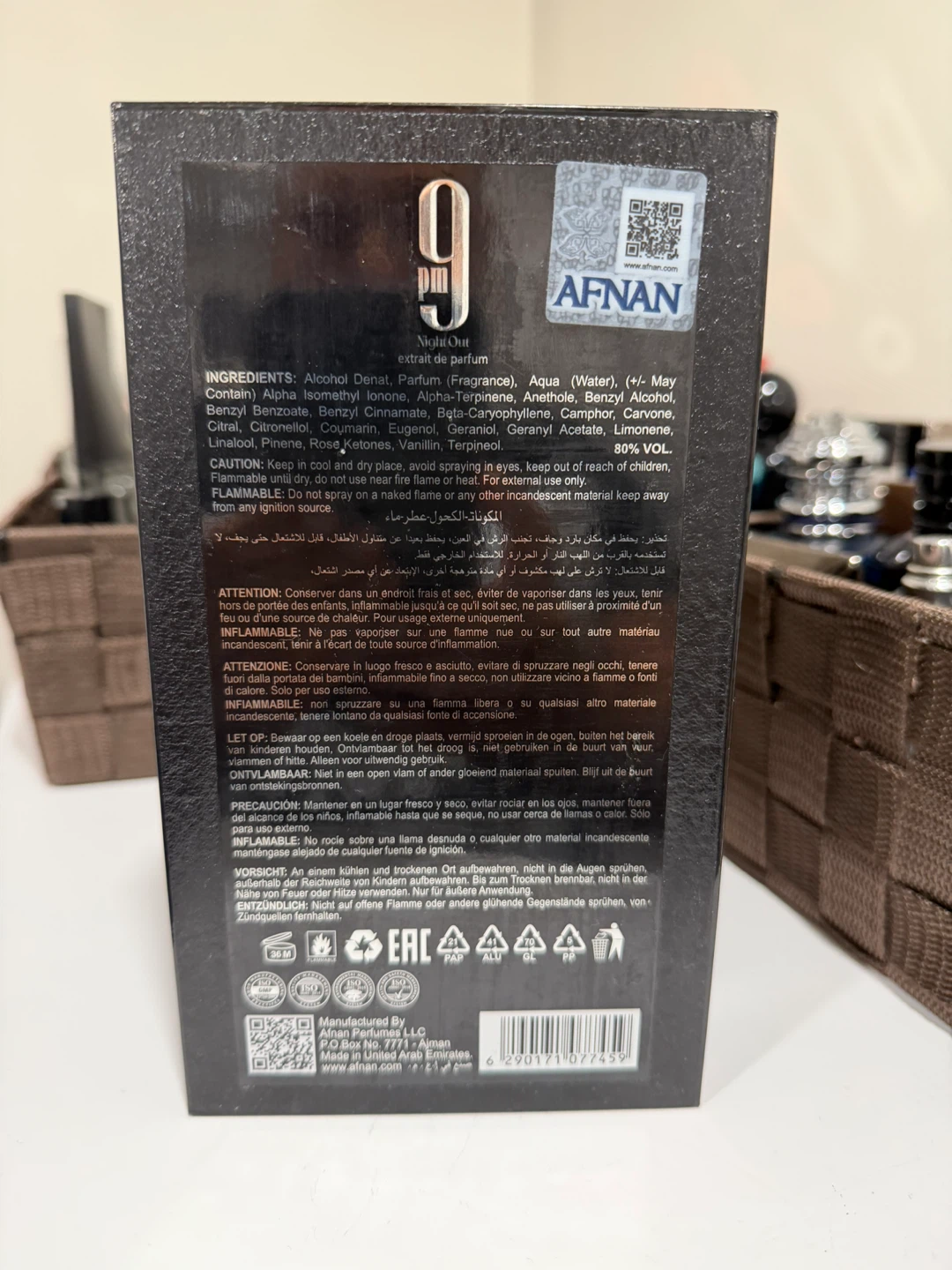 Afnan 9pm Night Out Extrait de Parfum 100ml - photo 3
