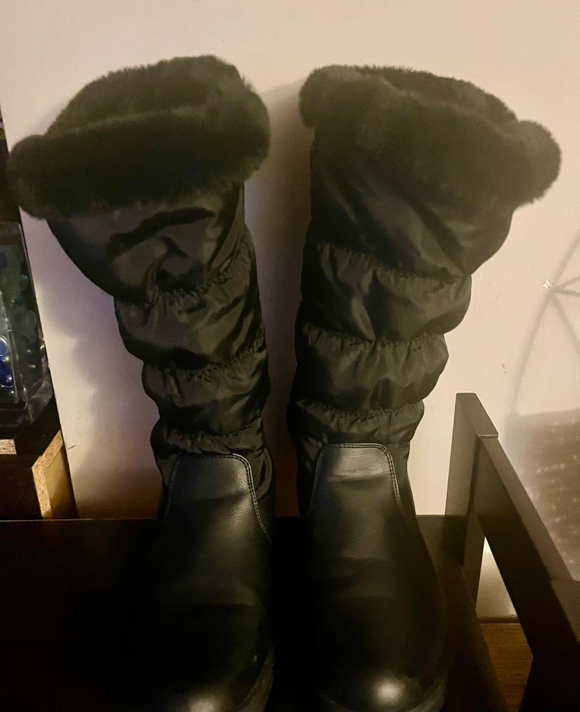 Black Winter water proof women Boots