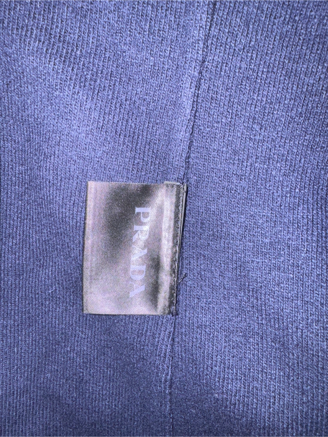 Prada Navy Knit Blazer men’s xs - photo 3