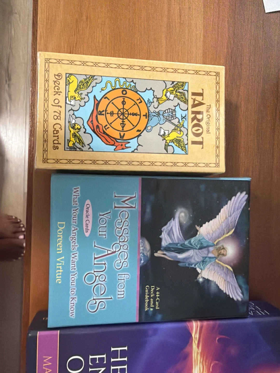 Set of 4 Oracle and Tarot Card Decks