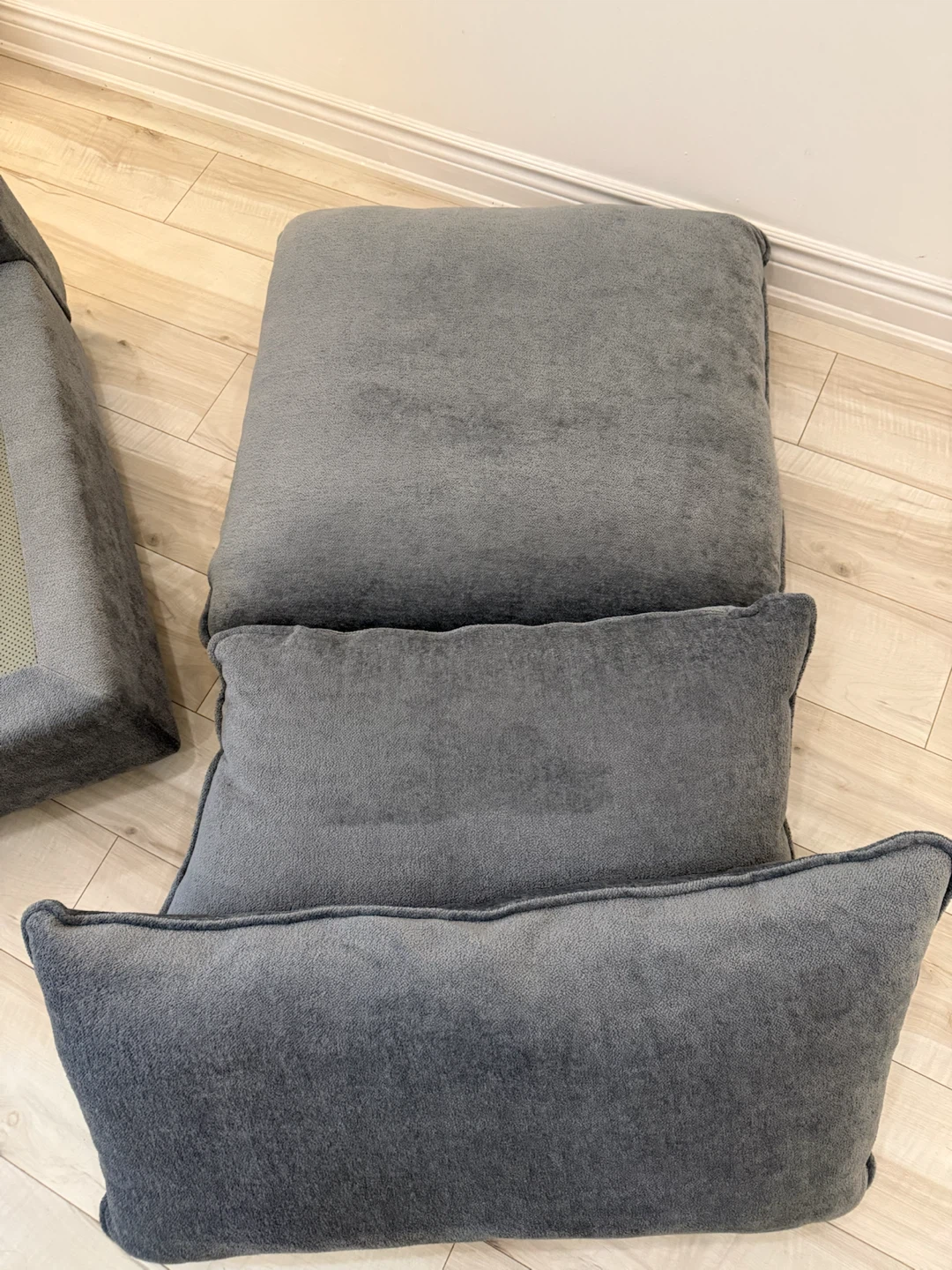Dark Grey Modular Corner Sofa Chair - photo 4