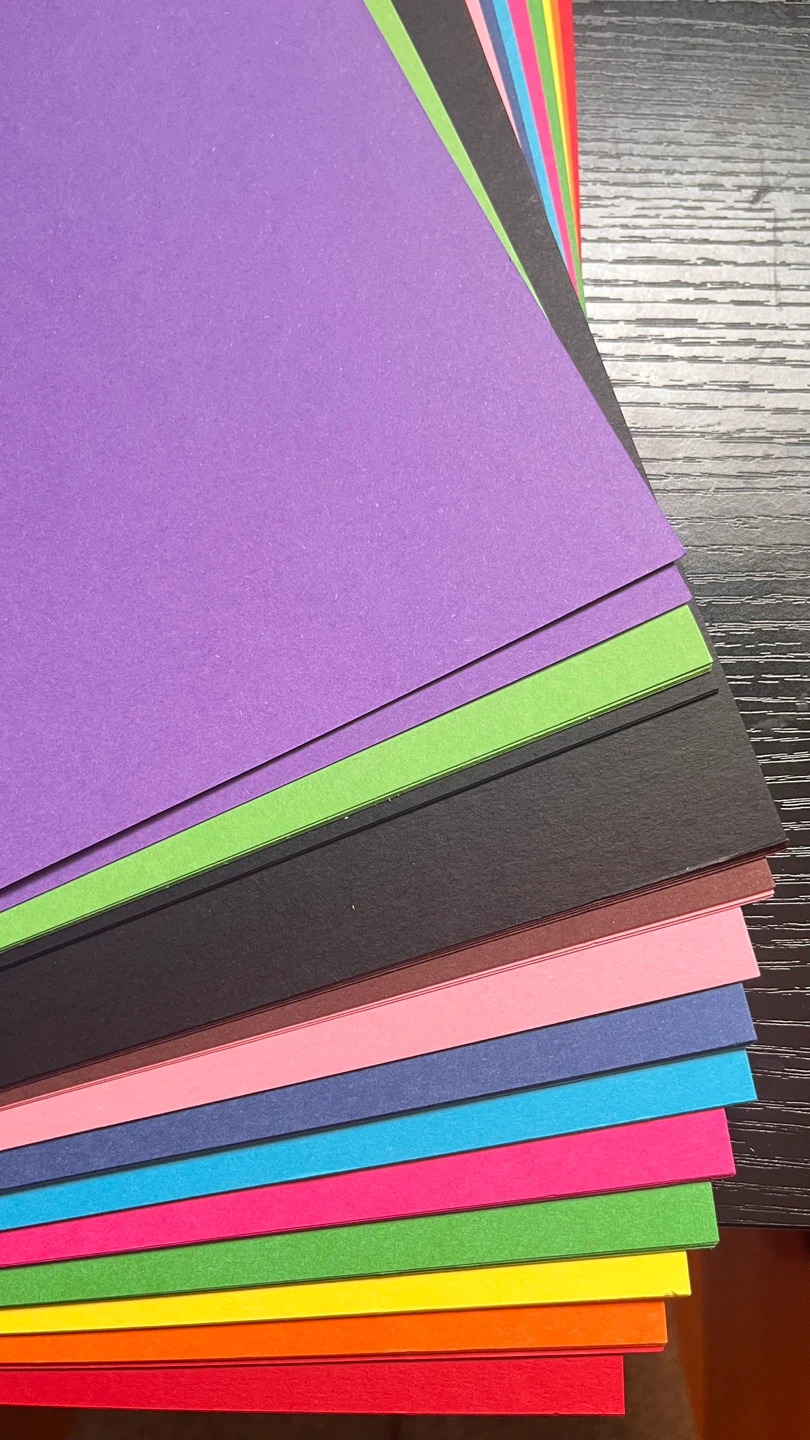 Assorted Coloured Construction Paper