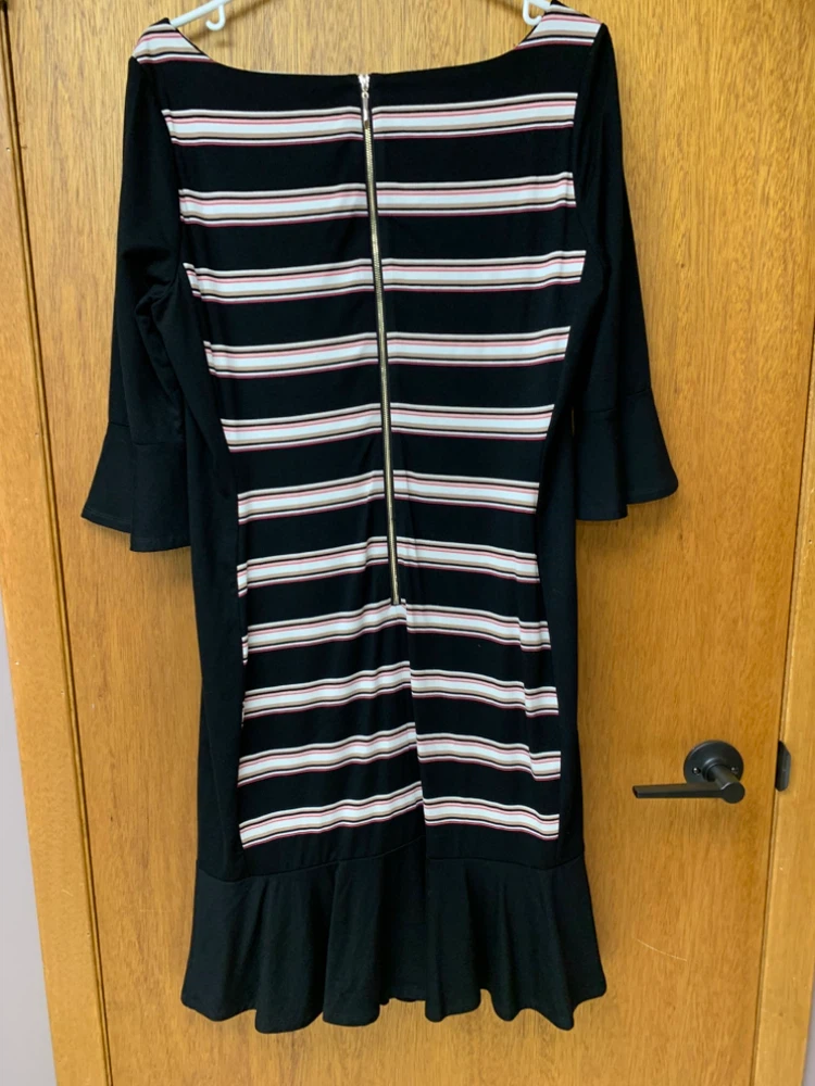 🏈 WHBM Striped Fall Dress - photo 2