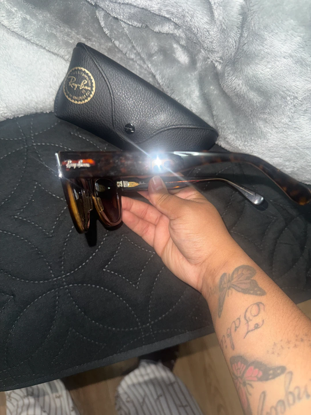 Ray-Ban Tortoise Shell Sunglasses - photo 2