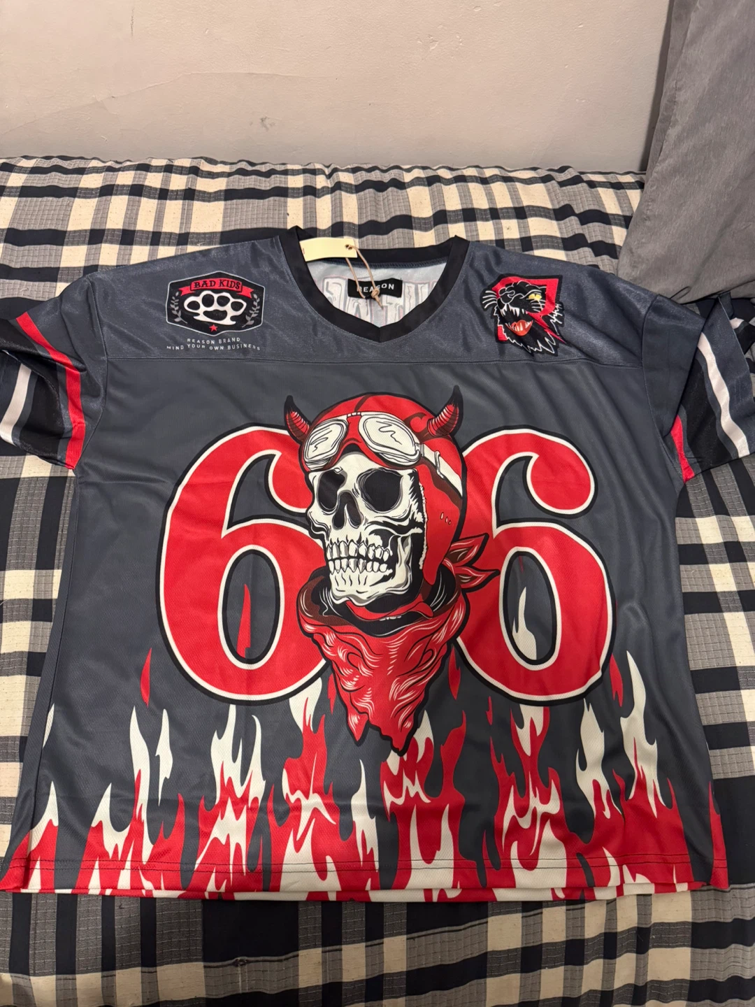 Reason Bat Out of Hell Jersey Size M