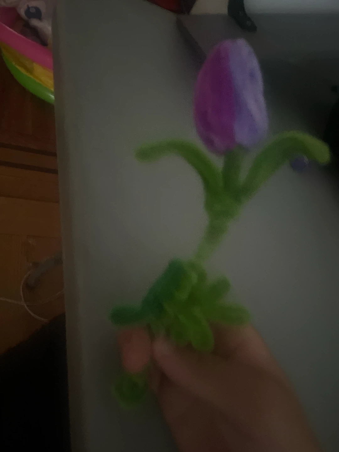 Handmade Pipe Cleaner Tulip Flower - photo 2