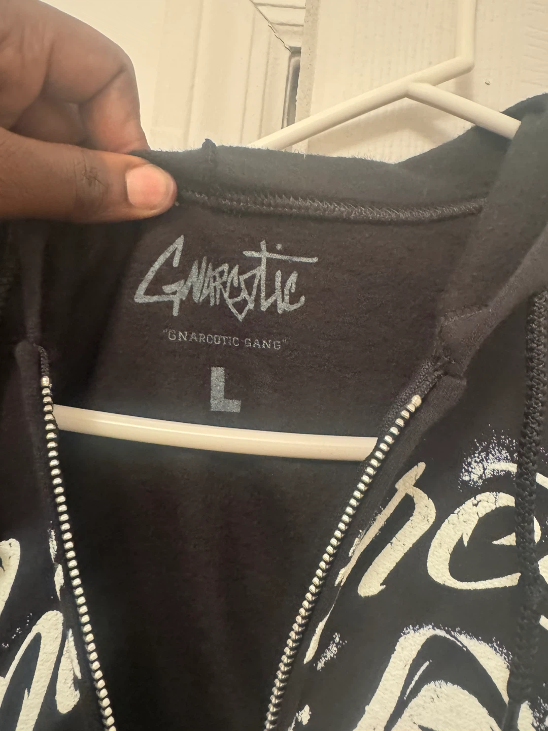 Gnarcoctic Gang Graphic Zip-Up Hoodie - photo 2