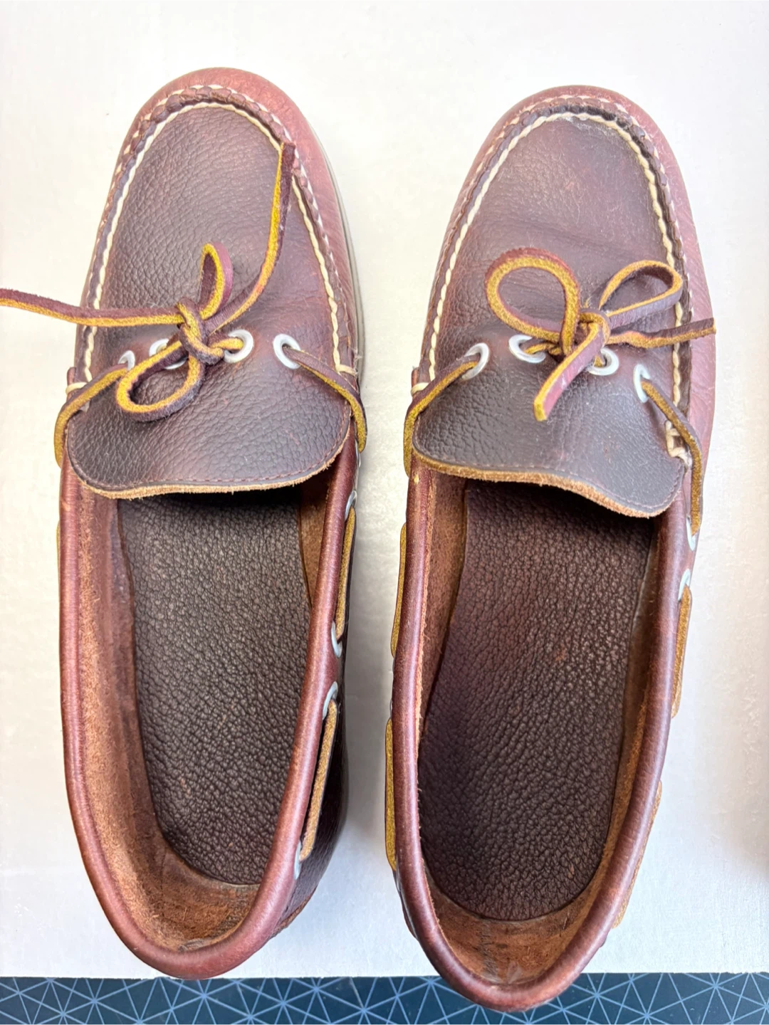 L.L.Bean Leather Boat Shoes - Size 7.5 D - photo 3