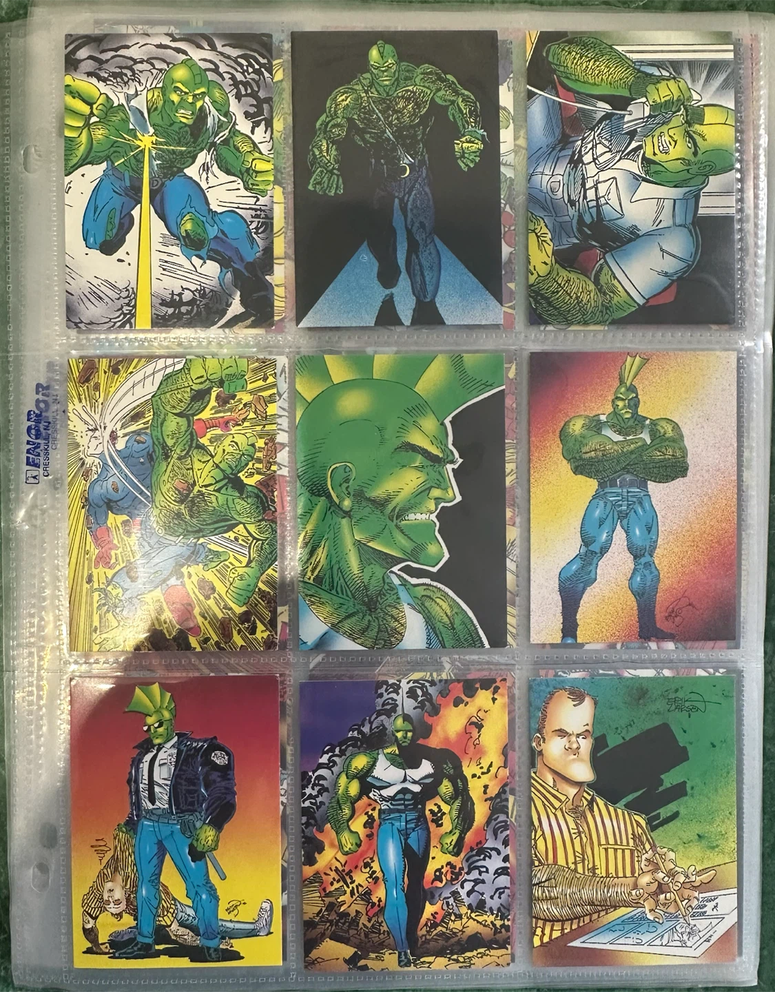 1992 Complete Mint The Savage Dragon Trading Card Set