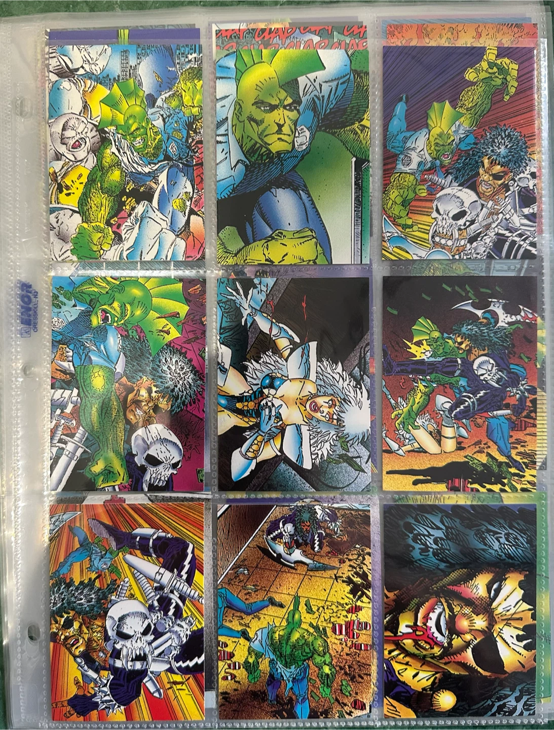 1992 Complete Mint The Savage Dragon Trading Card Set - photo 3