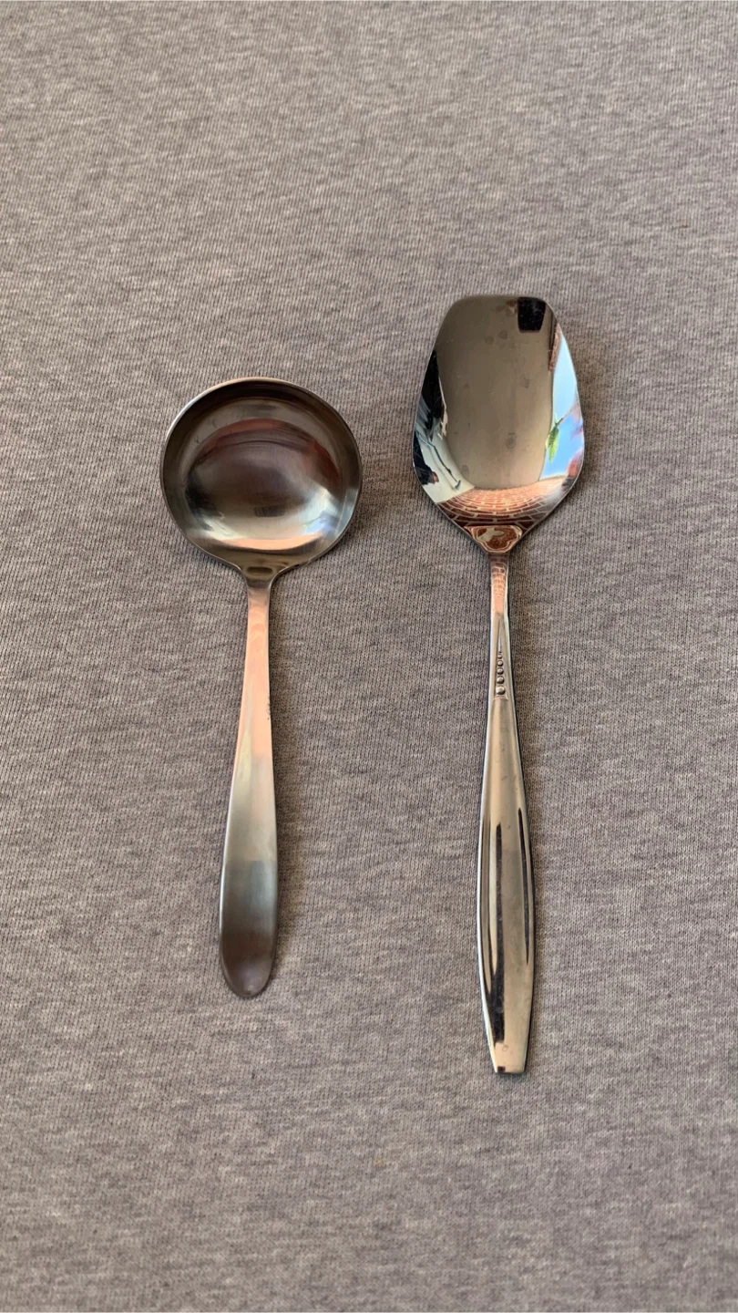 Stainless Steel Serving Spoons 🏈