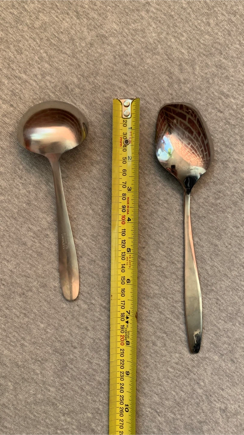 Stainless Steel Serving Spoons 🏈 - photo 3