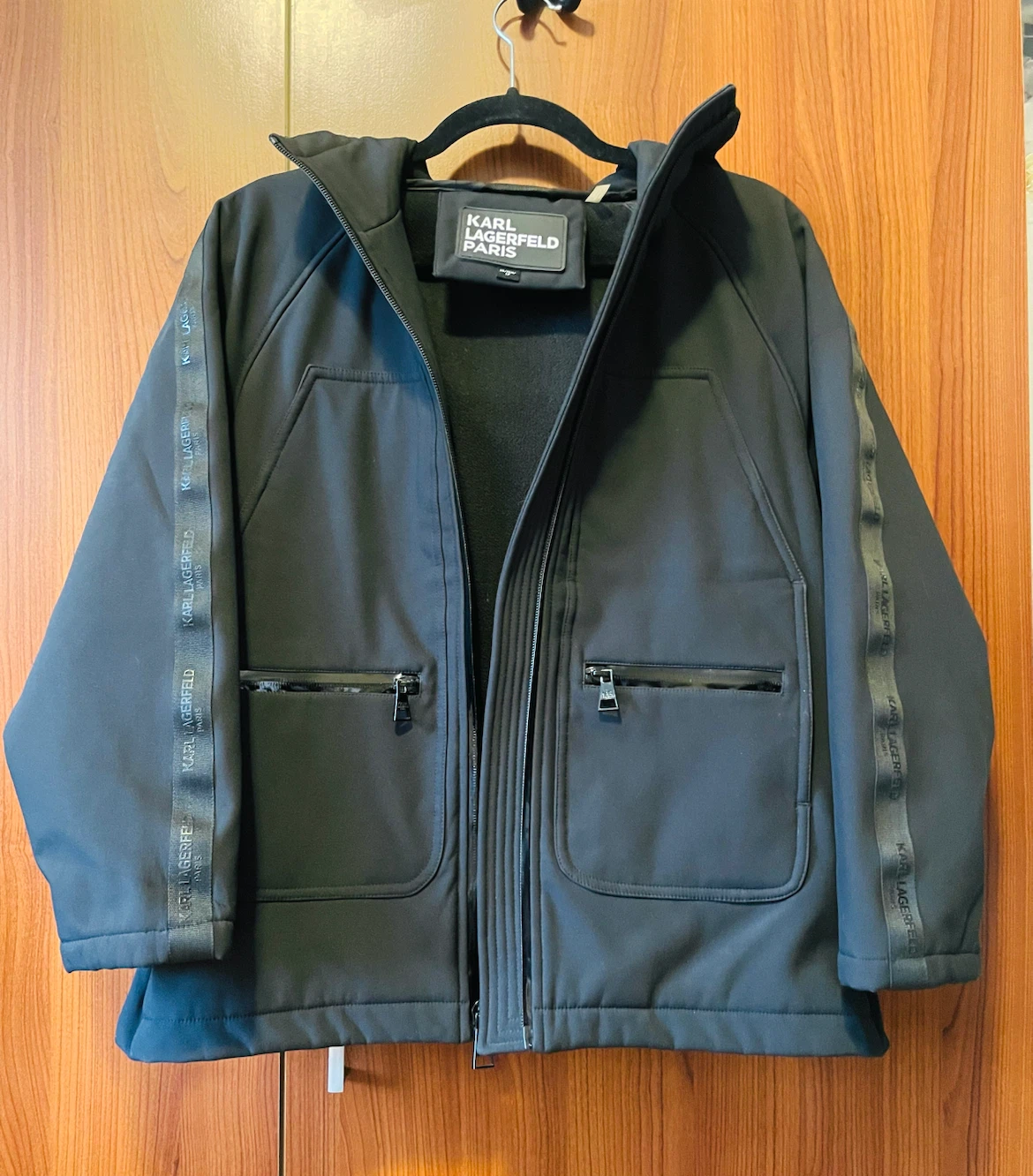 Karl Lagerfeld Paris hooded jacket