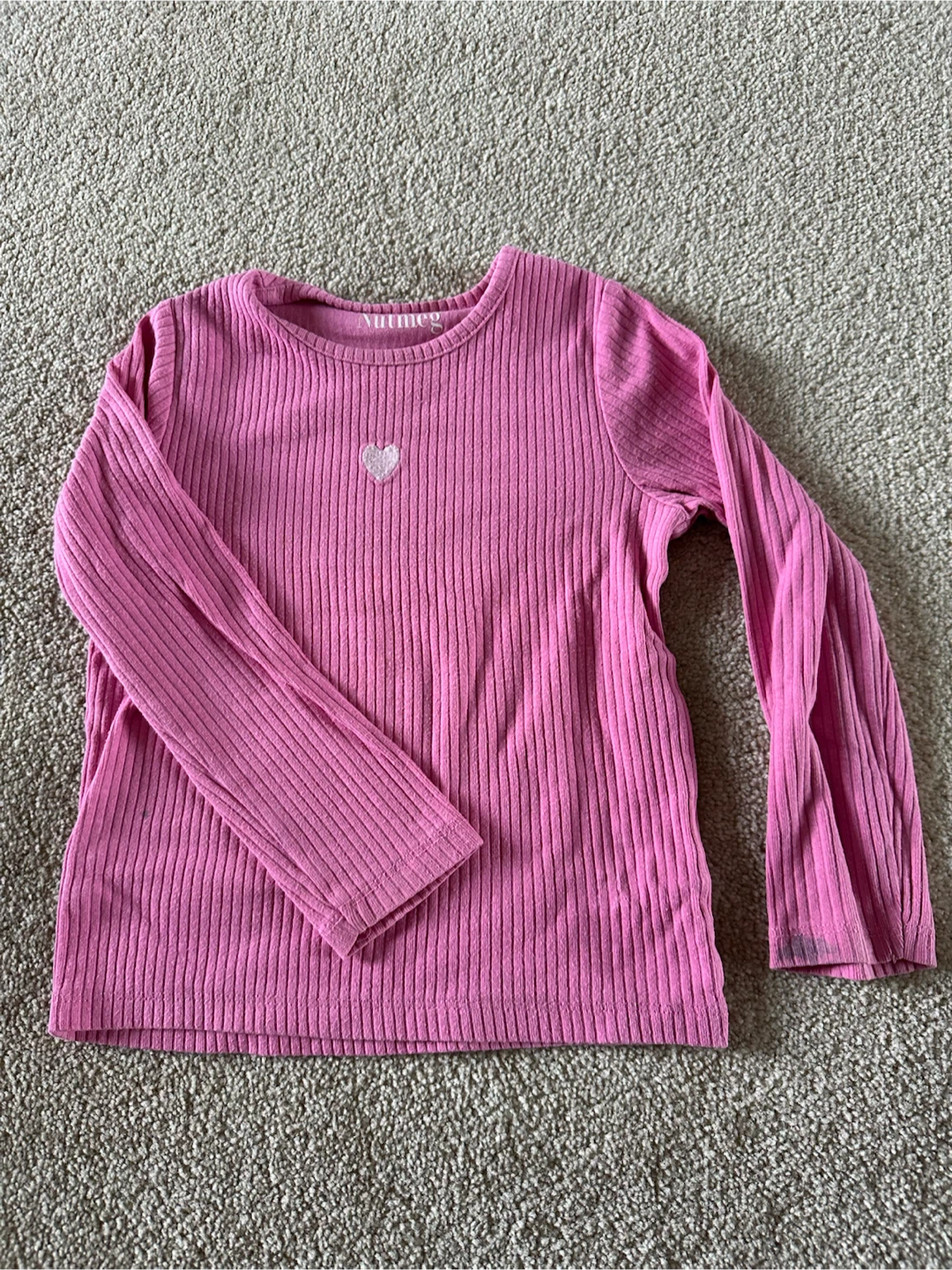 3 Long Sleeve Top for Girls/Pink - photo 3