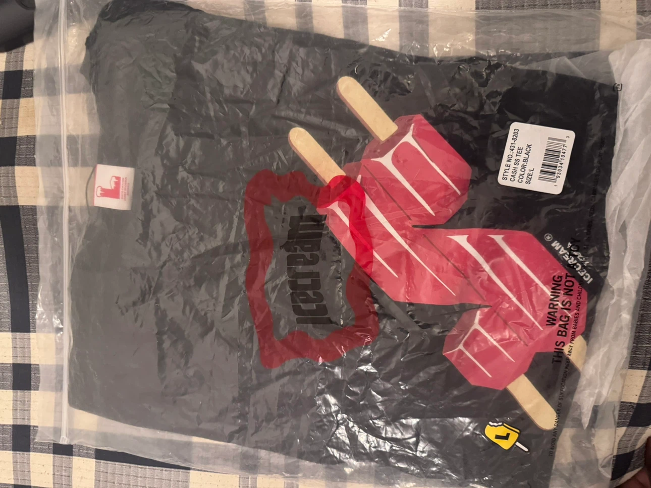 ICECREAM Cash SS Tee Black - photo 5
