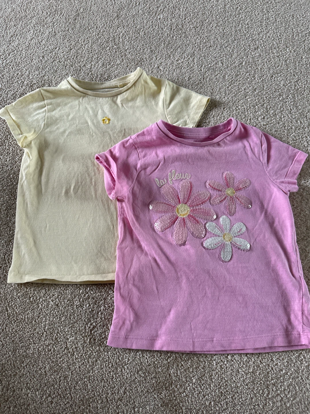 Two Girls' T-Shirts size 2/3