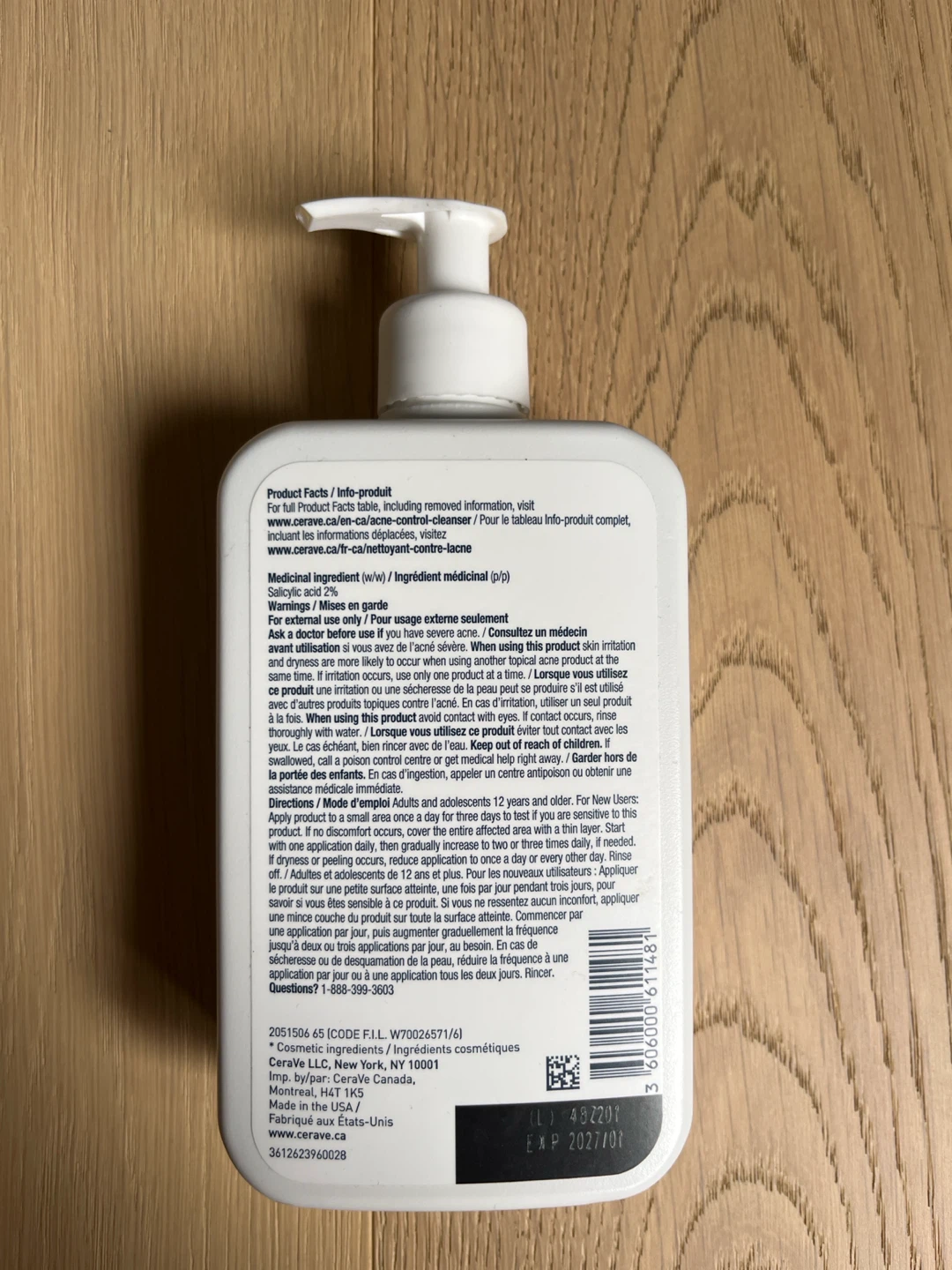CeraVe Acne Control Cleanser 473ml🏈 - photo 2