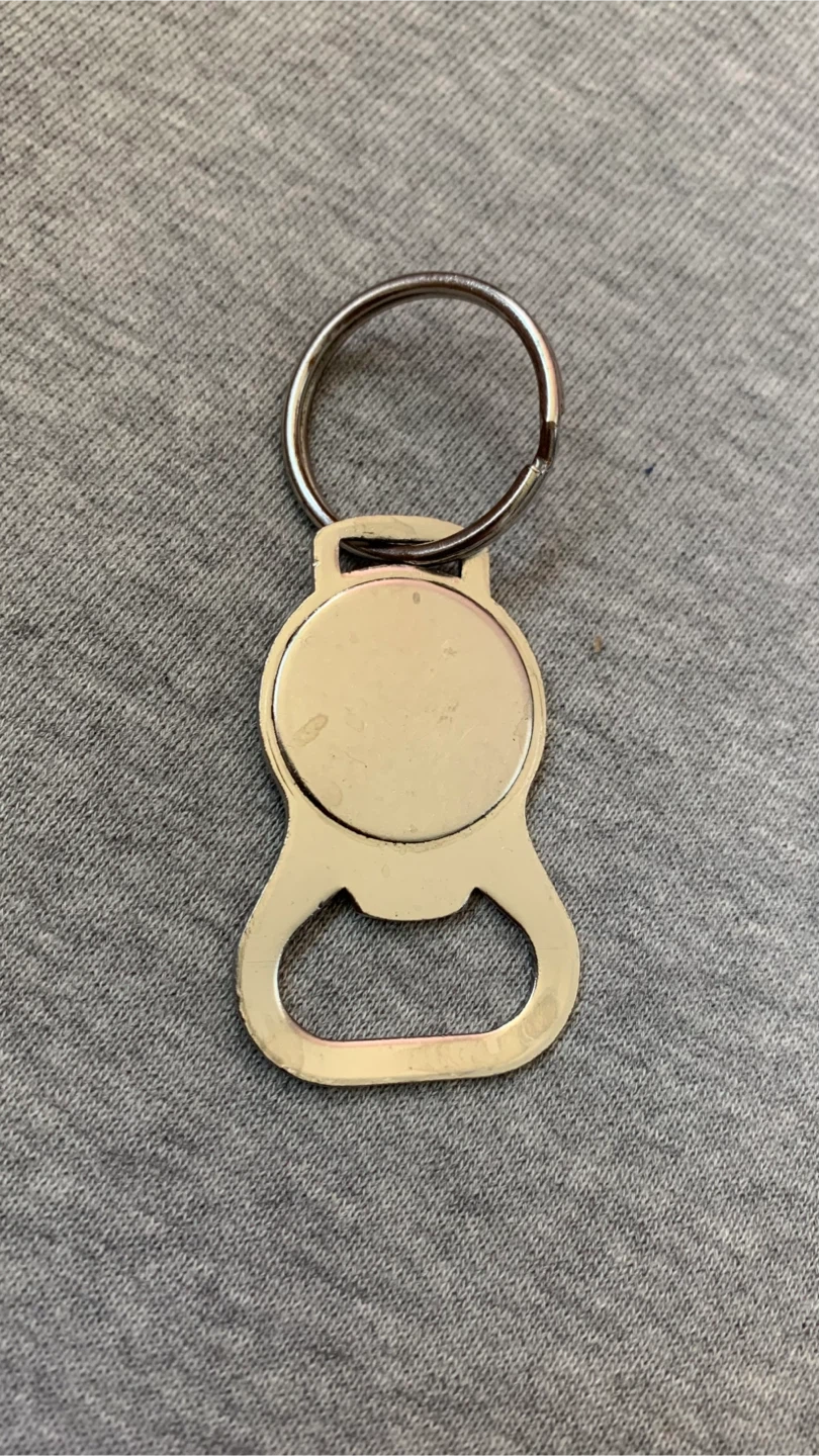 Metal Bottle Opener Keychain 🏈
