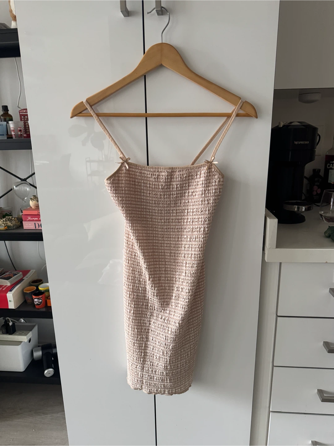 Bershka Textured Mini Dress