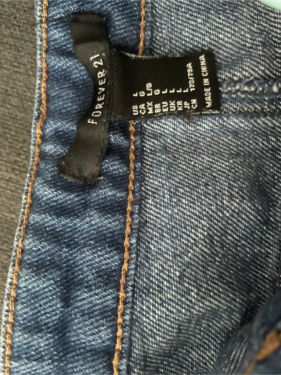 Forever 21 Blue Denim Skirt