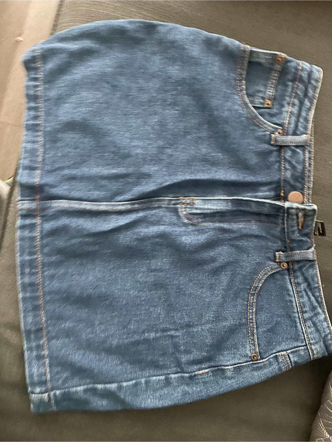 Forever 21 Blue Denim Skirt - photo 2