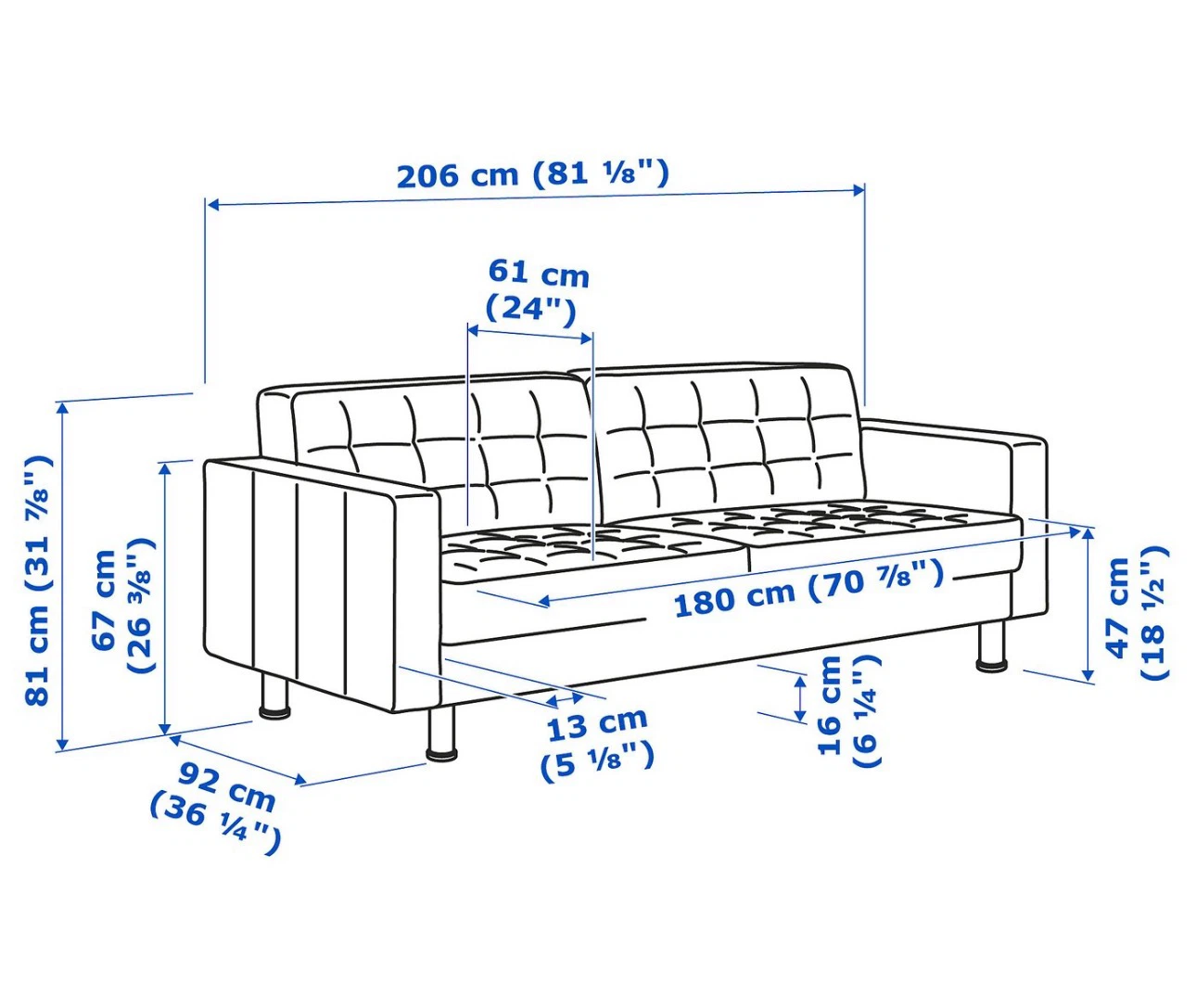 IKEA MORABO Sofa & Footstool | Together - photo 5